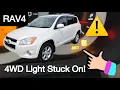 Toyota RAV4 4WD Stuck On Problem Solved