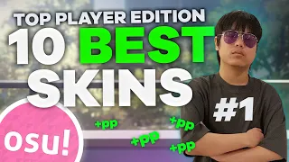 10 osu SKINS used By TOP PLAYERS Use them for FREE PP real