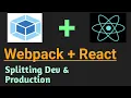 Webpack Merge Spliting dev production Part Webpack Tutorial in Hindi