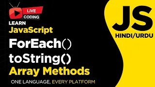 JavaScript forEach and toString Method Explained Complete Beginner Tutorial in