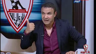 المعلق احمد الطيب بعد تعدي أحمد شوبير عليه في برنامج وائل الإبراشي ضربته في الفاصل وخدت حقي 