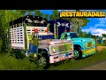 ¡Luchando para SALIR de la FINCA FULL CARGADOS! | American Truck Simulator