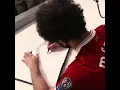 Download Lagu Mohamed Salah 's artwork. Recognise the Liverpool FC star in the picture? # UCLfinal