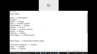 Data Types in Python Session 1
