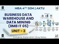 Business Data Warehouse Data Mining Unit 3 MBA 4th Sem AKTU BMB IT 05 Data Preprocessing