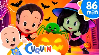 Itsy Bitsy Araña en Halloween 🕷️y más canciones infantiles para bebés con Cleo y Cuquín