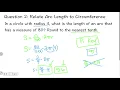 Geometry 10-1 Arcs and Sectors
