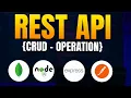 Ep05 REST API CRUD Operations with Node js Express MongoDB