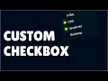 CSS Custom Checkbox List Design Html and CSS Free Source Code code - clear9390