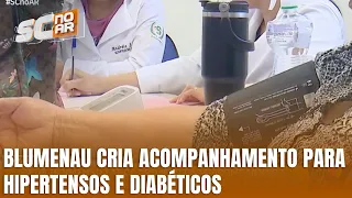 Programa em Blumenau reforça cuidado com hipertensão e diabetes
