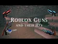 Roblox Gun Gears ID s