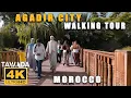 Agadir city walking tour 2025 - Morocco 4K UHD