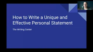 Belong OSU - How to Write a Stand Out Personal Statement