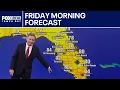 Tampa weather Friday morning forecast