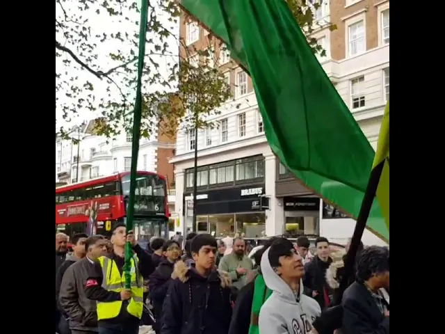 ⁣لندن والأمام الحسين عليه السلام  -- المسيره المليونيه الكبرى من لندن