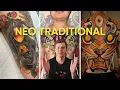 What are neo traditional tattoos