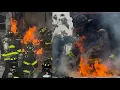**MAJOR FIRE in LAUNDROMAT!** FDNY Battles 3-Alarm Blaze in Greenpoint, Brooklyn [3rd Alarm Box 43]