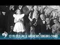 Download Lagu Julie Andrews (Aged 13) Sings for King George VI (1948) | British Pathé