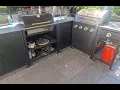 Ikea Grillskar outdoor kitchen on wheels Ikea Grillskar Outdoor Kuche auf Radern