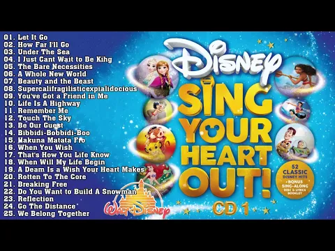Download MP3 Disney Music - Disney Sing Your Heart Out ALBUM Vol.01- Disney Soundtracks Playlist 2023