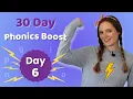 Day 6 30 Day Phonics Boost Learn to Read with Sounds Blending CVC Words British Teacher