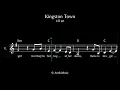 Lagu Kingston Town - UB 40 - Transcription