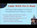 Code With Me in Rust Implementing the Strategy Pattern with Boxed Trait Objects - Part 2
