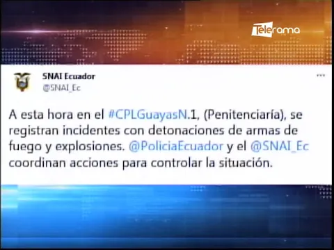 Varios muertos tras nuevos disturbios en la penitenciaría del litoral