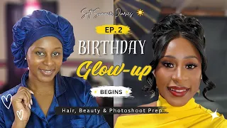 soft summer diaries ep 2 birthday glow up begins hair beauty u0026 photoshoot prep