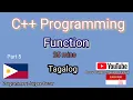 Part 5 Functions C Programming Tagalog Tutorial Successful Programmer