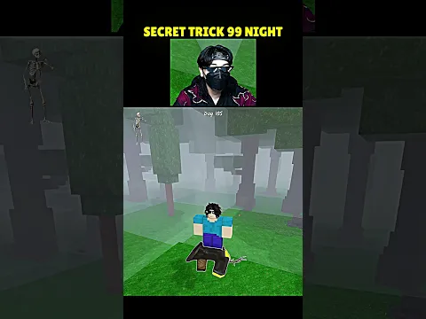 Secret Trick 99 Night in The Forest Roblox 😱
