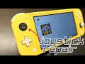 Nintendo Switch Lite Broken Joystick Repair Fix The Drift Restoration