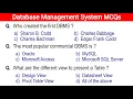 Top 100 Database Management System MCQs