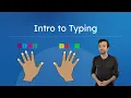 Intro to Typing for Kids and Teens - Learn Home Row Keys Touch Typing