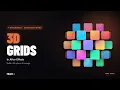 Make a 3D Sphere of Footage in After Effects GridMaker Tutorial