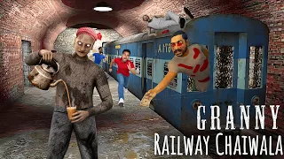 GRANDPA NE KHOLA CHAI KA THELA! ☕🤣 - Railway Chaiwala Simulator Full Gameplay