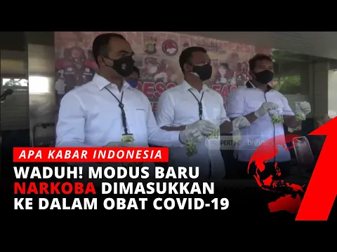 Polres Metro Tangerang Bongkar Sindikat Narkoba dengan Modus Obat Covid-19