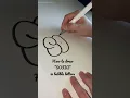 HOW TO DRAW SOFIA IN BUBBLE LETTERS