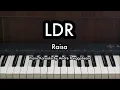 Download Lagu LDR - Raisa | Piano Karaoke by Andre Panggabean