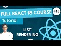React 18 Fundamentals Crash Course 2023 - List Rendering In React