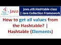 How to get all values from the Hashtable Hashtable Elements