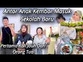 Download Lagu ANTAR ANAK KEMBAR MASUK SEKOLAH BARU,PERTAMA KALI JAUH DARI KELUARGA DI CHINA 