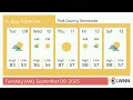 Weather in Polk County Tennessee - Tuesday Sep 09 2025