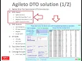 Agileto Drive Test Optimisation - DTO Inputs
