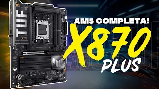 ASUS TUF Gaming X870-Plus Wi-Fi Vale a Pena? A MELHOR PLACA-MÃE CUSTO-BENEFÍCIO PARA OS RYZEN AM5!