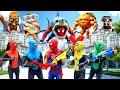 Lagu Tung Tung Tung Sahur Giant vs Team Spider Man || Tung Tung Tung Sahur Movie Collection #2
