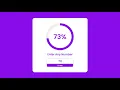 How To Make Circular Progress Bar Using HTML CSS JavaScript Neomorphism Progress Bar