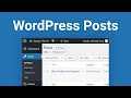 WordPress Posts How to Create and Manage Them