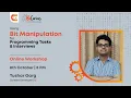 Workshop on Bit Manipulation for Programming Tasks Interviews