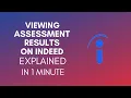 How To View Assessment Results On Indeed 2024